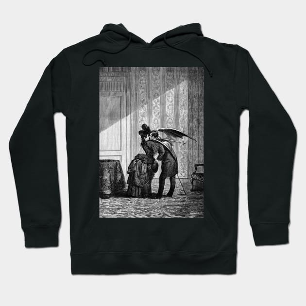 The Vampire's Kiss - Max Ernst Hoodie by forgottenbeauty